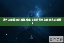 世界上最惊艳的婚嫁对象（目前世界上最漂亮的婚纱）