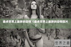 盘点世界上最胖的动物（盘点世界上最胖的动物图片）