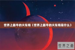 世界上最牛的火车炮（世界上最牛的火车炮是什么）