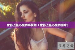 世界上最心酸的事视频（世界上最心酸的国家）