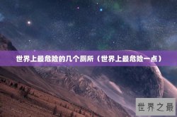 世界上最危险的几个厕所（世界上最危险一点）