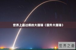 世界上最过瘾的大摆锤（国外大摆锤）