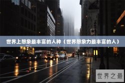 世界上想象最丰富的人种（世界想象力最丰富的人）