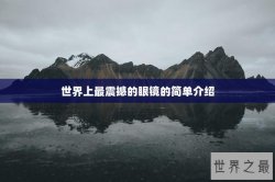 世界上最震撼的眼镜的简单介绍