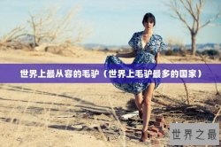 世界上最从容的毛驴（世界上毛驴最多的国家）