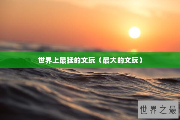 世界上最猛的文玩（最大的文玩）