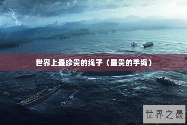 世界上最珍贵的绳子（最贵的手绳）
