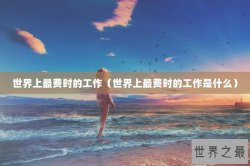 世界上最费时的工作（世界上最费时的工作是什么）
