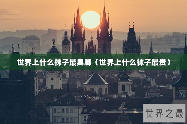 世界上什么袜子最臭脚（世界上什么袜子最贵）