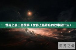 世界上最二的故事（世界上最著名的故事是什么）