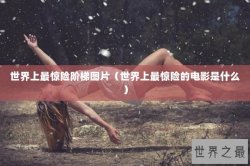 世界上最惊险阶梯图片（世界上最惊险的电影是什么）