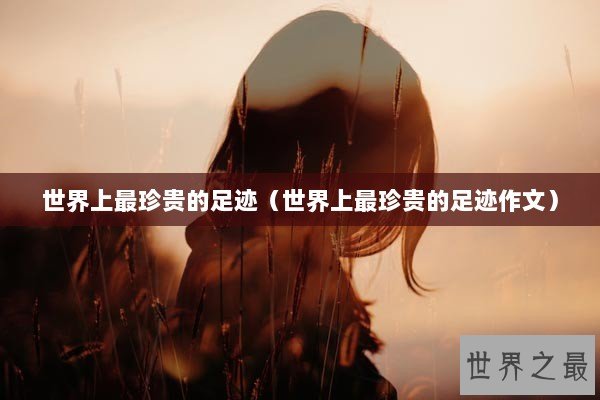 世界上最珍贵的足迹（世界上最珍贵的足迹作文）