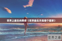 世界上最北的美食（世界最北方是哪个国家）