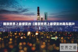 播放世界上最便宜的（播放世界上最便宜的跑车图片）