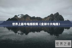 世界上最牛电线视频（全球十大电线）