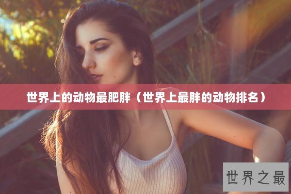 世界上的动物最肥胖（世界上最胖的动物排名）