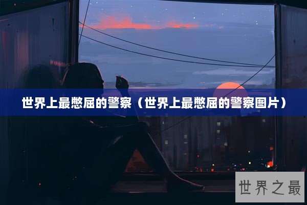 世界上最憋屈的警察（世界上最憋屈的警察图片）