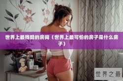 世界上最残酷的房间（世界上最可怕的房子是什么房子）