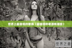 世界上最值钱的老酒（最值钱的老酒有哪些）