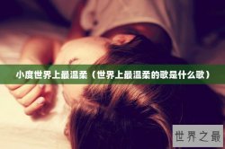 小度世界上最温柔（世界上最温柔的歌是什么歌）