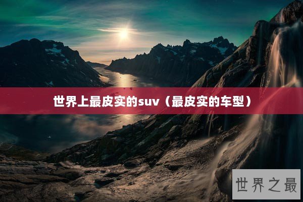 世界上最皮实的suv（最皮实的车型）