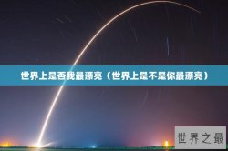 世界上是否我最漂亮（世界上是不是你最漂亮）