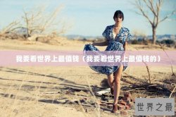 我要看世界上最值钱（我要看世界上最值钱的）