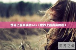 世界上最真实的sos（世界上最真实的画）