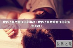 世界上最严重过山车事故（世界上最危险的过山车签生死状）