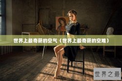 世界上最奇葩的空气（世界上最奇葩的空难）