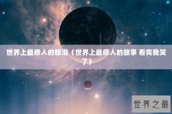 世界上最感人的眼泪（世界上最感人的故事 看完我哭了）