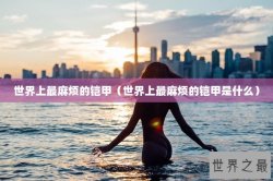 世界上最麻烦的铠甲（世界上最麻烦的铠甲是什么）