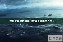 世界上最黑的故事（世界上最黑的人生）