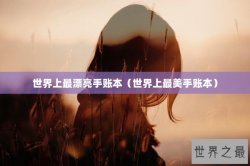 世界上最漂亮手账本（世界上最美手账本）