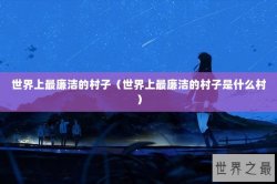 世界上最廉洁的村子（世界上最廉洁的村子是什么村）