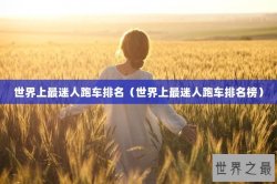 世界上最迷人跑车排名（世界上最迷人跑车排名榜）