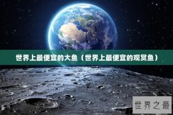 世界上最便宜的大鱼（世界上最便宜的观赏鱼）