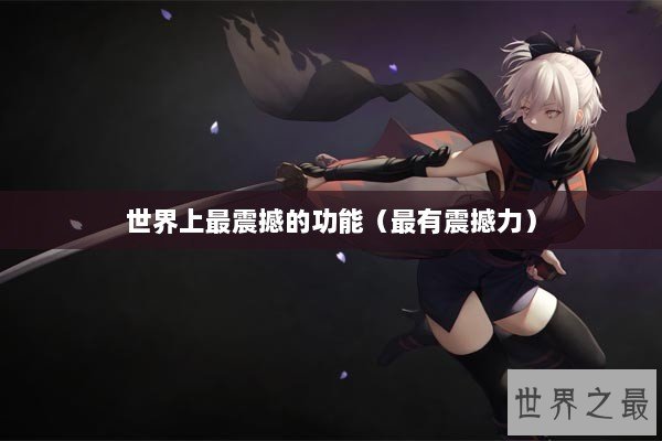 世界上最震撼的功能（最有震撼力）