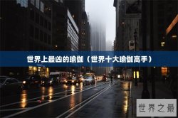世界上最凶的瑜伽（世界十大瑜伽高手）
