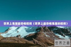 世界上鬼屋最恐怖视频（世界上最恐怖鬼屋的视频）