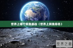 世界上哪个鳄鱼最凶（世界上鳄鱼排名）