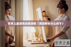 世界上最漂亮的黑颈鹤（黑颈鹤长什么样子）