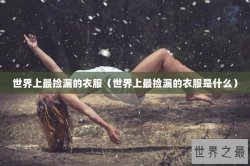 世界上最捡漏的衣服（世界上最捡漏的衣服是什么）