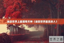 迷你世界上最屈辱天神（迷你世界最高的人）