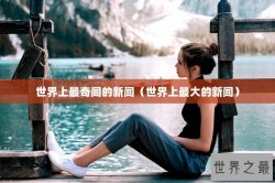 世界上最奇闻的新闻（世界上最大的新闻）