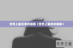 世界上最古老的银器（世界上最早的银器）