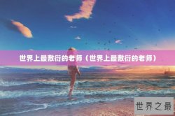 世界上最敷衍的老师（世界上最敷衍的老师）