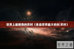世界上最稀奇的农村（来自世界最大的村 农村）