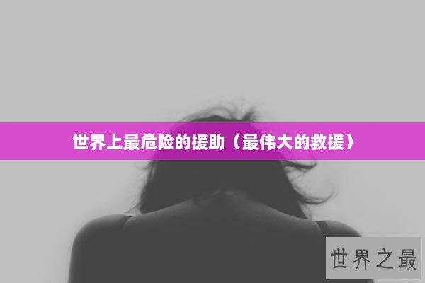 世界上最危险的援助（最伟大的救援）