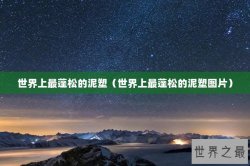 世界上最蓬松的泥塑（世界上最蓬松的泥塑图片）